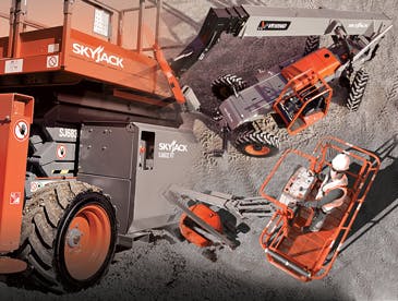 Skyjack to Display New Electric Rough Terrain Scissor at ConExpo | Powered Access