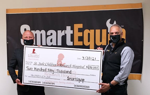 SmartEquip Raises $250,000 for St. Jude Children's Research Hospital