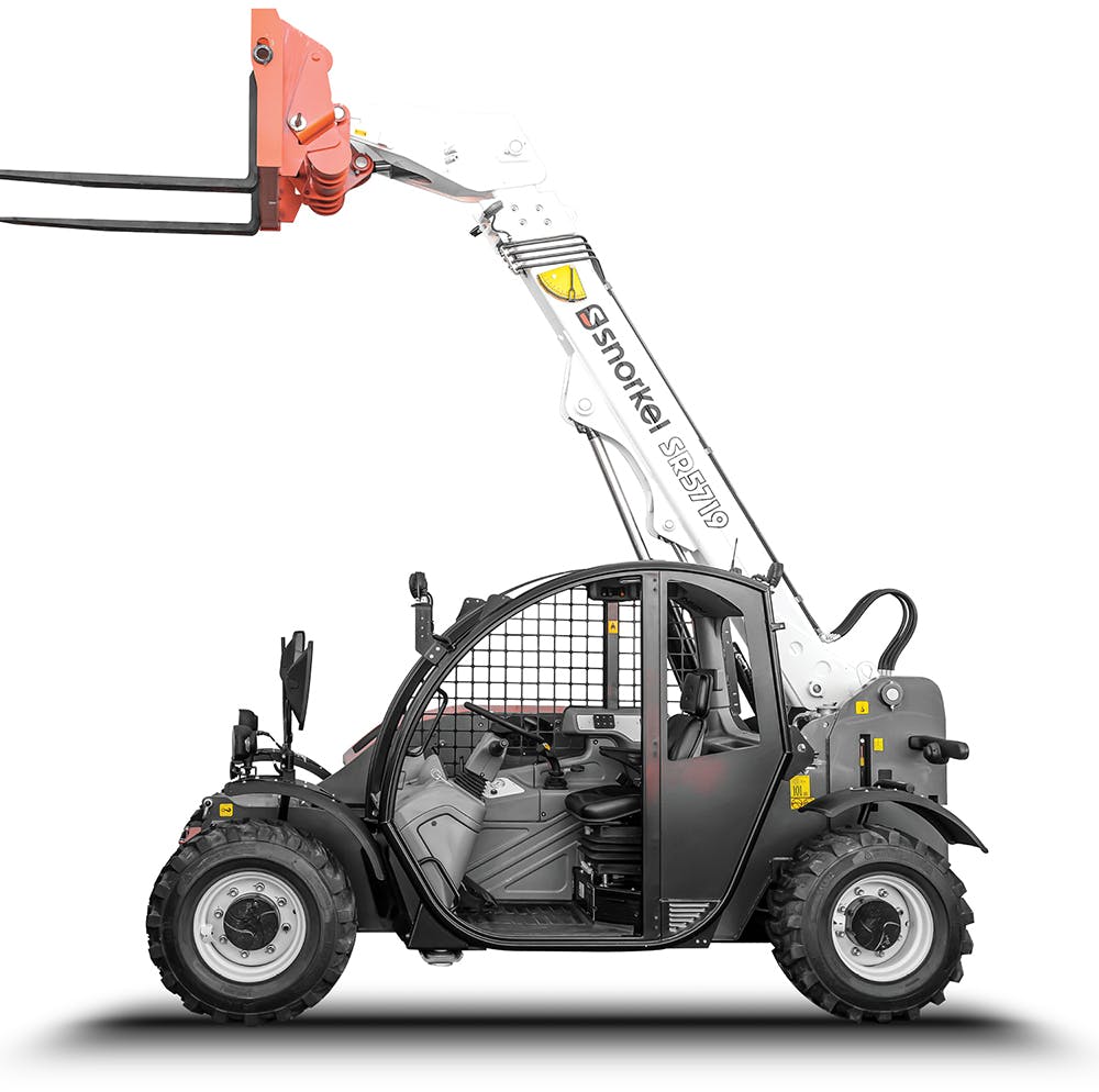 Snorkel Telehandlers Now Available With Open Cabs