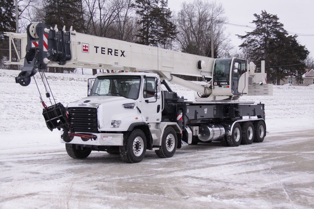 Terex Crossover 8000 Boom Truck Debuts at ConExpo