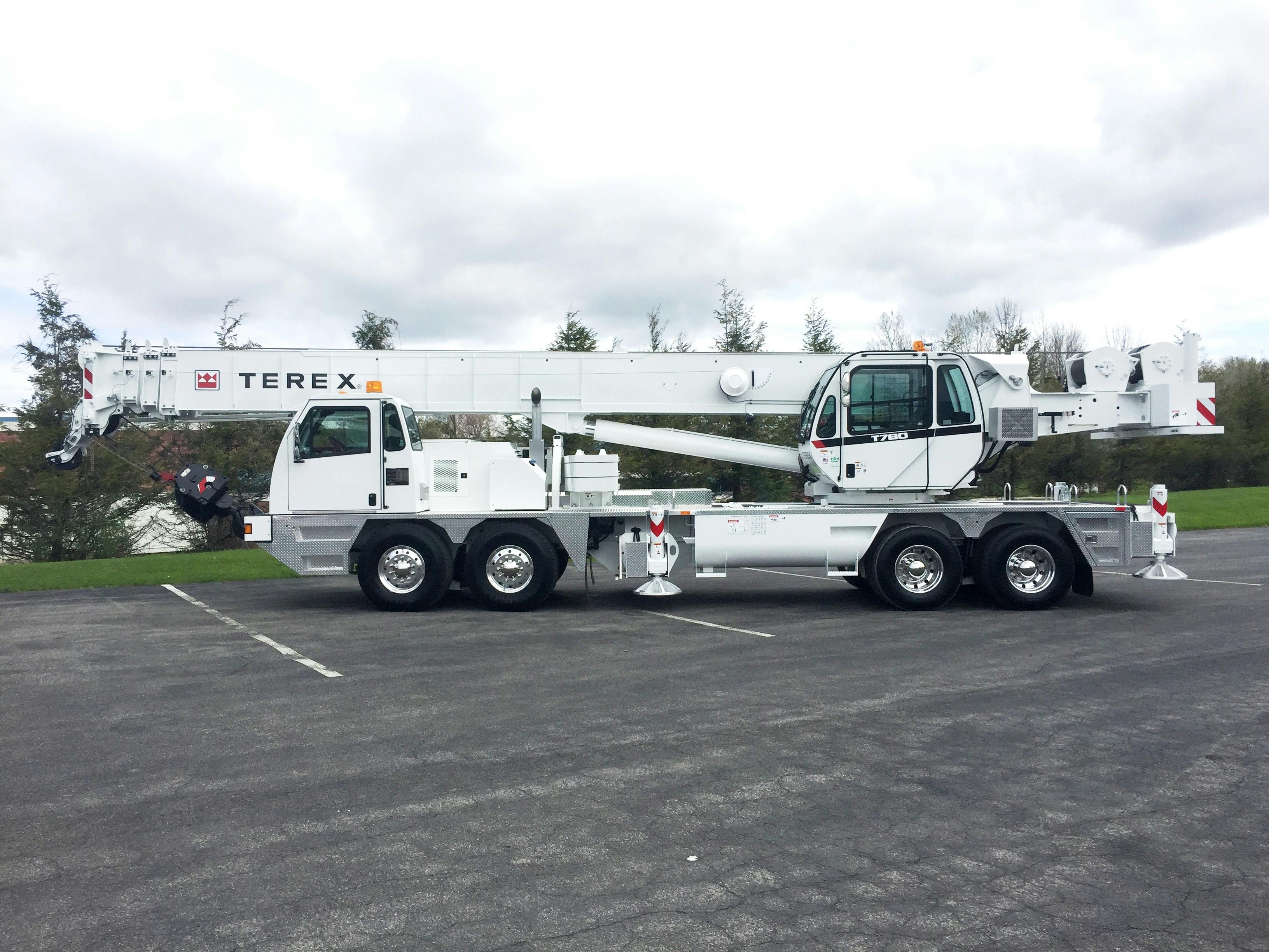 Empire Crane Delivers Terex T780 to Michael Bigg | Construction News