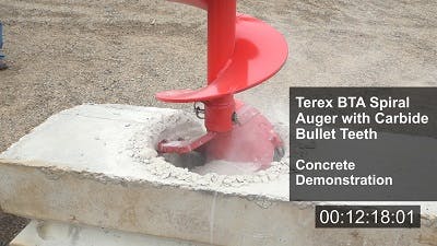 New Terex Utilities Video Tells How to Choose Right Auger