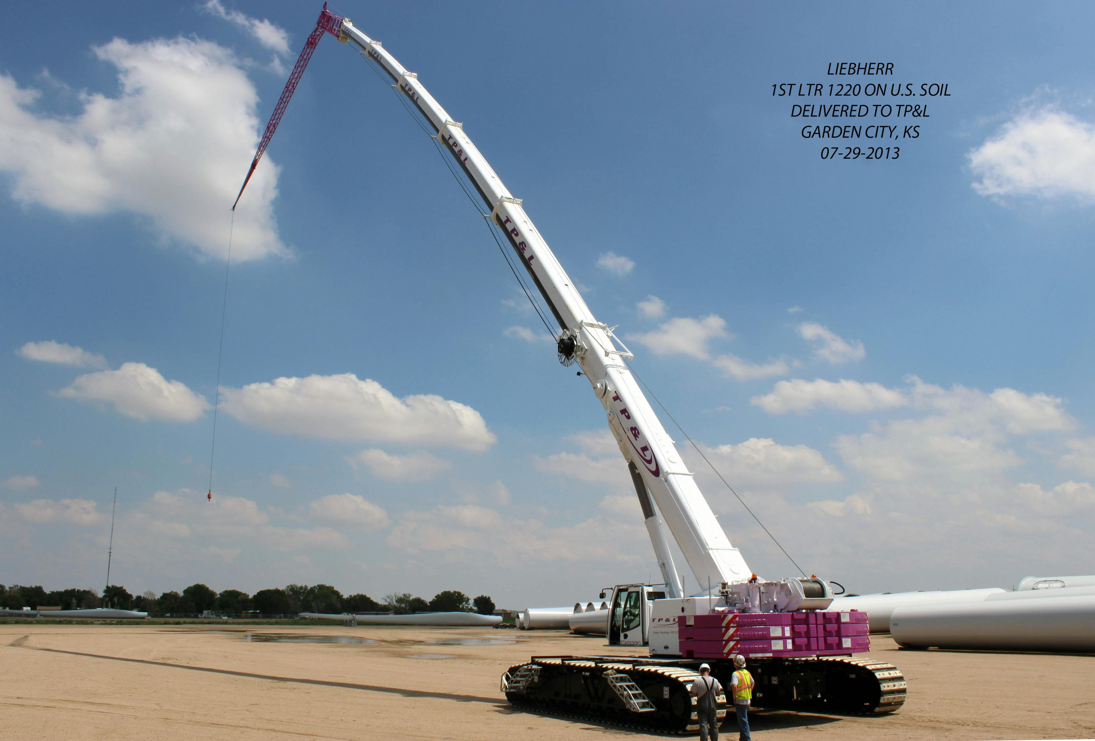 First Liebherr LTR 1220 in North America | Construction News