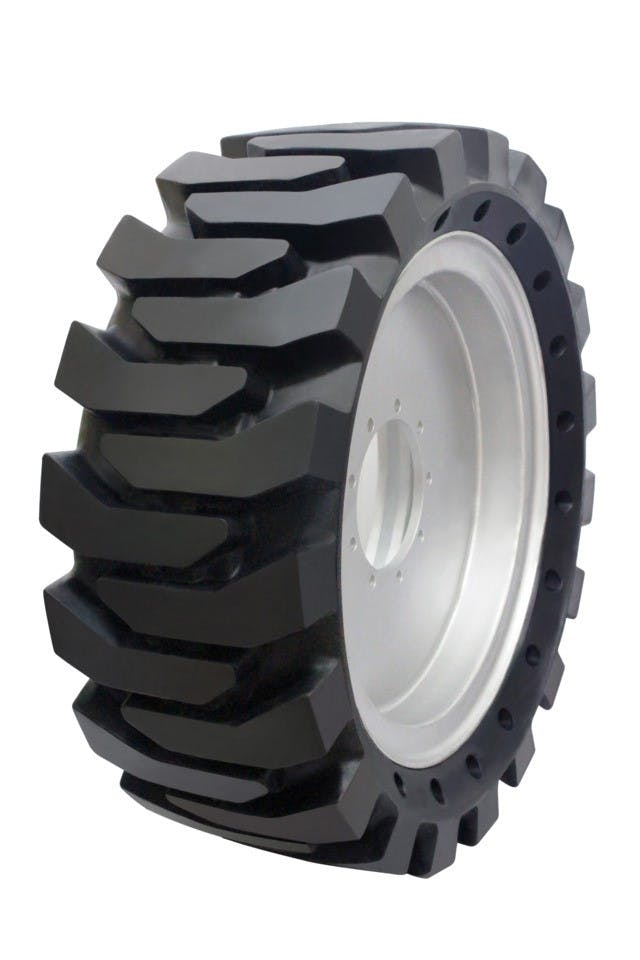 Trident Unveils Solid Tires for Rough-Terrain Aerial Work Platforms | Construction News