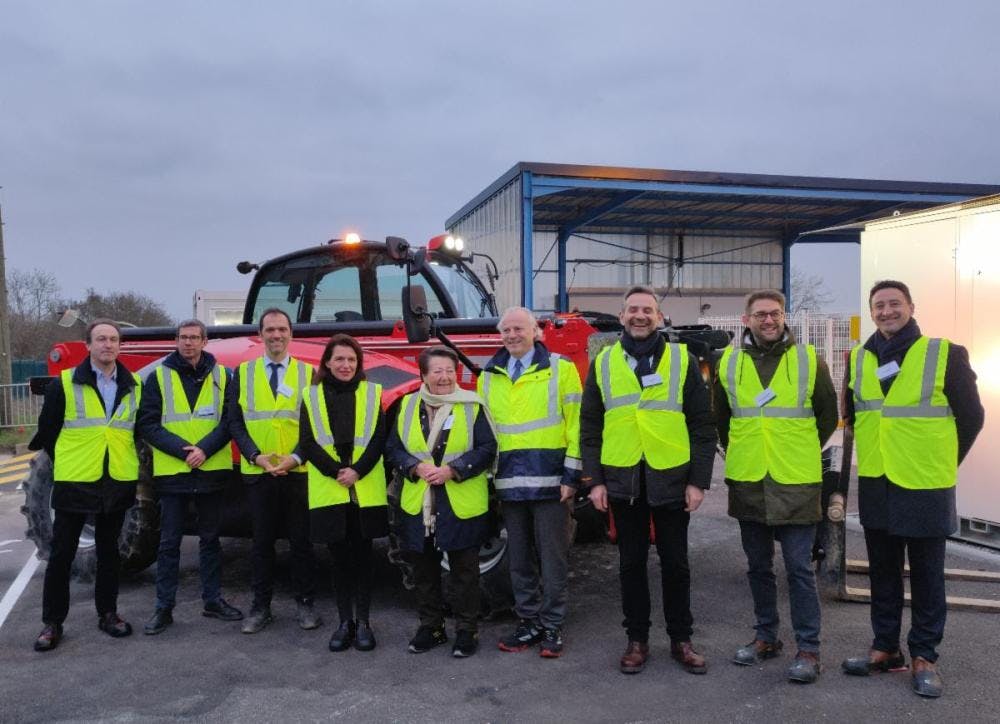Manitou Group Presents Hydrogen Strategy Overview with First Prototype Telehandler